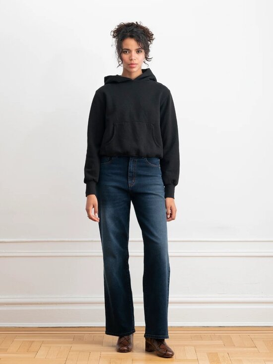 Loup Denim - Francois High Rise Wide Leg Jeans